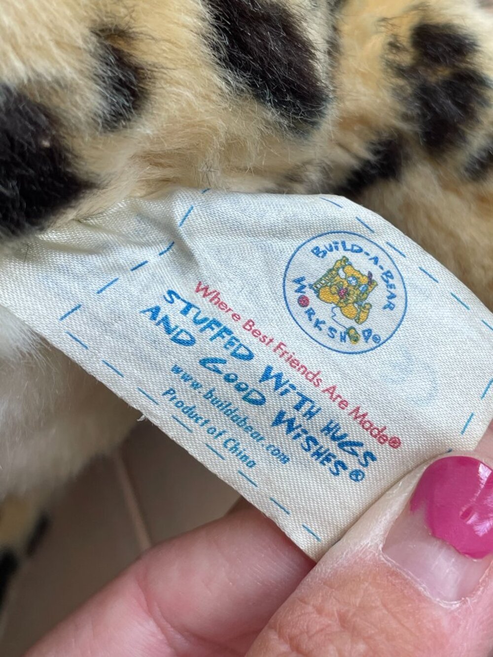 Entire Closet $5! Build A Bear WWF Snow Leopard Plush 2007 World Wildlife Fund - Picture 8 of 10
